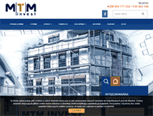 Tablet Screenshot of mtminvest.pl